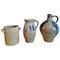 19th Century Salt-Glazed Stoneware from Bauer Pottery, Set of 3 1