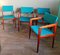 German Teak Dining Chair Set by Thonet, 1960s, Set of 4 2