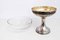 Vintage Art Deco Glass & Metal Cup, Image 5