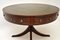 Antique Regency Style Leather Drum Table 5