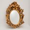 Antique French Rococo Style Giltwood Mirror 1