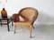 Mid-Century Stuhl aus Rattan 10