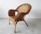 Mid-Century Stuhl aus Rattan 6