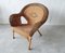 Mid-Century Stuhl aus Rattan 7