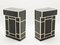 Black Lacquered Brass Bar Cabinets from Maison Jansen 1970s, Set of 2 5