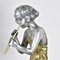 Escultura Figurativa grande Art Déco de bronce de flauta travesaña del siglo XX, Imagen 12