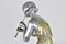 Große Art Deco Figurine Skulptur aus Bronze mit Flötenspielern 5