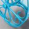 Vintage Tiffany Blue Iron Serving Bar Cart, 1950s 11