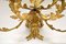 Antike Kerzenhalter aus vergoldeter Bronze Wandlampe, 2er Set 8