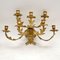 Antique Gilt Bronze Wall Sconce Candleholders, Set of 2, Image 3