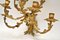 Antike Kerzenhalter aus vergoldeter Bronze Wandlampe, 2er Set 9