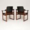 Danish Leather Armchairs from Dyrlund, 1970s, Set of 2 10