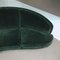 Mid-Century Italian Curved Green Velvet Sofa by Gio Ponti for Isa Bergamo 13