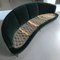 Mid-Century Italian Curved Green Velvet Sofa by Gio Ponti for Isa Bergamo 20