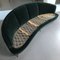Mid-Century Italian Curved Green Velvet Sofa by Gio Ponti for Isa Bergamo, Image 20
