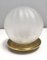 Italian Venini Style Spherical Blown Glass Table Lamps, 1980s, Set of 2, Image 4