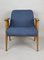 Fauteuil 366 Vintage Bleu par Józef Chierowski, 1970s 5