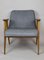 Vintage Grey 366 Lounge Chair by Józef Chierowski, 1970s 2