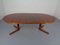 Danish Extendable Rosewood Dining Table by AM Mobler, 1960s, Image 1