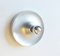 Small Mid-Century Flush Light Sconce in the Style of Charlotte Perriand from Honsel Leuchten 1