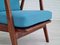 Dänischer Armlehnstuhl mit Trevira Furniture Bezug, 1960er 10