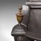 Antiker Englischer Verzierter Viktorianischer Kamin aus Gusseisen, 1900er 11