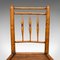 Small Antique English Victorian Ash & Elm Spindle Back Tanner's Chair, Image 9