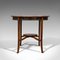 Antique English Regency Mahogany & Walnut Occasional Side Table, 1820s, Image 2