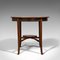 Antique English Regency Mahogany & Walnut Occasional Side Table, 1820s 5