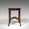 Antique English Regency Mahogany & Walnut Occasional Side Table, 1820s, Image 3