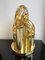 Italian Brass & Murano Glass Lamp by Aldo Nason for Mazzega, 1970s, Image 2