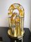 Italian Brass & Murano Glass Lamp by Aldo Nason for Mazzega, 1970s 1