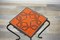 Ceramic and Wrought Iron Side Table or End Table, 1950s 7