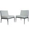 Vintage Chrome and Leather Lounge Chairs, Set of 2, Image 1
