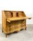 Antiker schwedischer Eichenholz Schreibtisch mit Schubladen 7