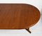 Large Danish Modern Extendable Teak Dining Table, 1970s, Image 6