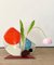 Vase Solitair Multicolore en Verre par Transform Design, 1980s 6