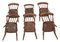 Elm & Beech Kitchen Dining Chairs, 1900s, Set of 6 6
