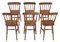 Elm & Beech Kitchen Dining Chairs, 1900s, Set of 6 7