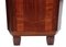Art Deco Marquetry Nightstands with Marble Tops, Set of 2 6