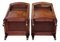 French Marquetry Nightstands with Marble Tops, 1930s, Set of 2 2
