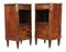 French Marquetry Nightstands with Marble Tops, 1930s, Set of 2 6