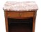 French Marquetry Nightstands with Marble Tops, 1930s, Set of 2, Image 8