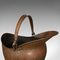 Antique English Victorian Copper Helmet-Shaped Coal Basket, 1880s 10