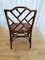 Mid-Century Chippendale Style Rattan & Bamboo Chairs, Set of 4 8