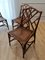 Mid-Century Stühle aus Rattan & Bambus im Chippendale Stil, 4er Set 3