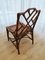Mid-Century Chippendale Style Rattan & Bamboo Chairs, Set of 4 4