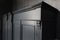 Large Vintage Gruenderzeit Style Anthracite Closet, Image 20