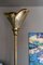 Vintage Tommaso Barbi Style Brass Lily Floor Lamp 2