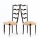 Mid-Century Modern High Back Side Chairs Attributed to Paolo Buffa, Set of 2 8